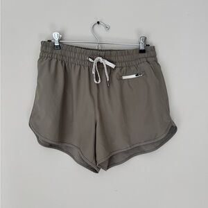 Vuori Women’s Green/Grey Athletic Shorts Large